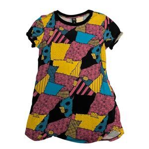 Disney Nightmare Before Christmas Sally Shirt Dress Size Medium